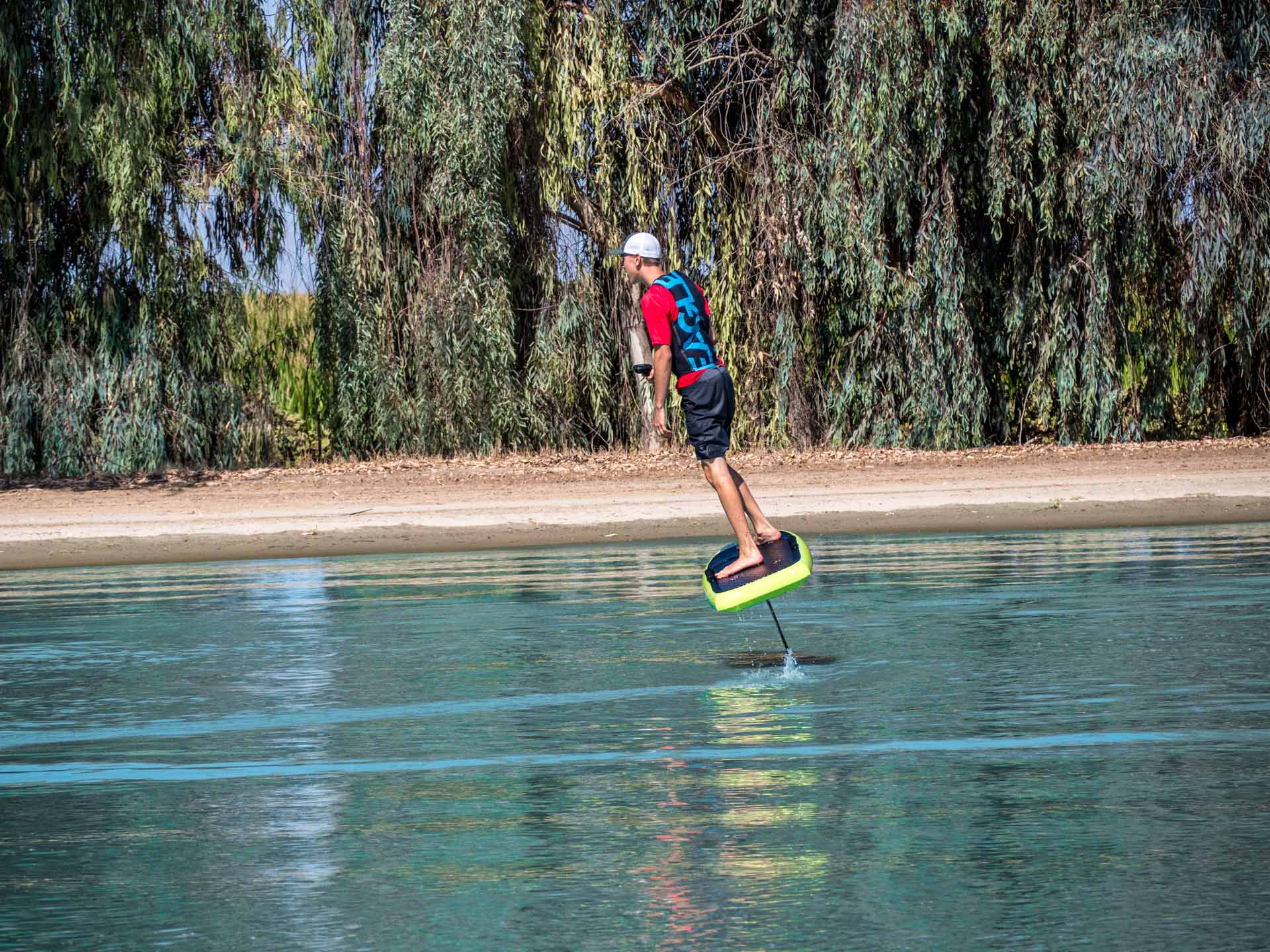 Lime green lift 4 efoil