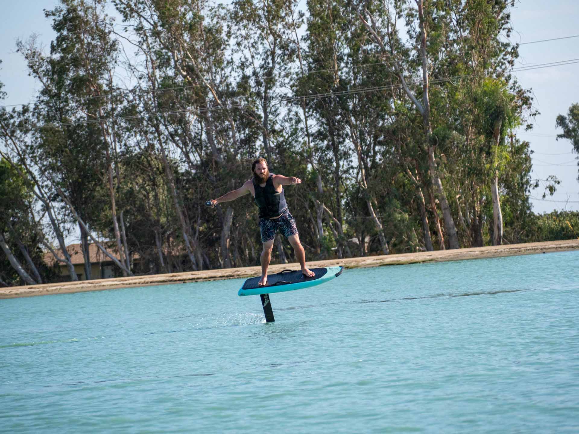 Onewheeler learning to eFoil